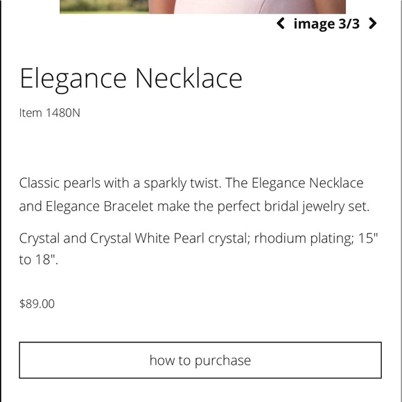 Touchstone “Elegance Necklace” 15” to 18” - Picture 4 of 8